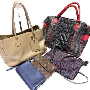 1円スタート●ブランドバッグまとめ売り●Louis Vuitton 財布 ヴィトン coach コーチ ADMJ トートバッグ ハンドバッグ ボストンバッグ 