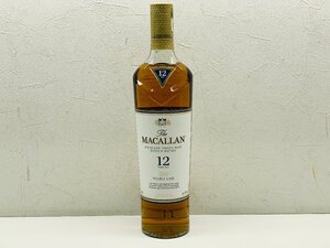 【未開栓】MACALLAN マッカラン 12年 ウイスキー DOUBLE CASK ダブルカスク 700ml アルコール分40% HIGHLAND ハイランド スコッチ WHISKY