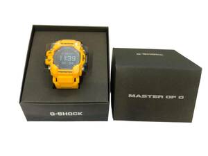 CASIO (カシオ) G-SHOCK(ジーショック) RANGEMAN(レンジマン）腕時計 ソーラー GPR-H1000-9JR イエロー メンズ/025