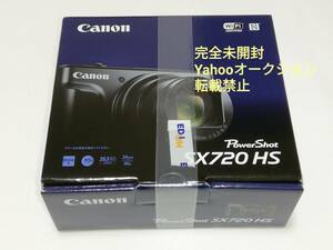 【新品・未開封】Canon デジタルカメラ PowerShot SX720 HS ブラック 光学40倍ズーム PSSX720HSBK