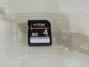 TDK SDHCメモリーカード Class4 4GB 