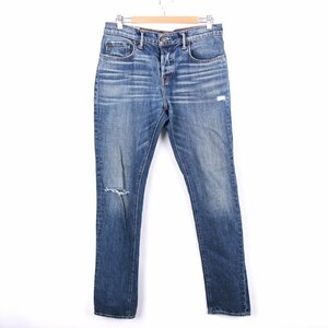 アバクロンビー&フィッチ デニムパンツ ジーンズ ジーパン ストレッチ ボトムス メンズ W32/L32サイズ ブルー Abercrombie & Fitch