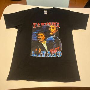 TAKESHI KITANO 北野 武 ラップTシャツ サイズM GILDAN 状態良し