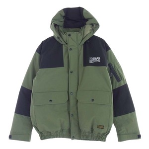 SILAS サイラス HOODED PUFFER JACKET 中綿 フーデッド ジャケット M【中古】