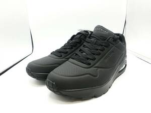 ☆未使用・タグ付!!☆#14334 SKECHERS/スケッチャーズ トレスエア ウノ 26.5cm ブラック 箱付 現状品