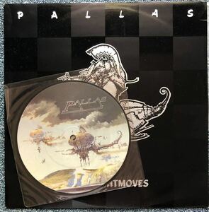 PALLAS / THE KNIGHTMOVES + EYES IN THE NIGHT ( UK Orig 12インチ+7インチ セット )