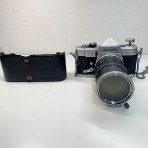 1円〜 9S MINOLTA 一眼レフ フィルムカメラ ミノルタ SR-1 動作未確認 1230903 CHIYODA KOGAKU レンズ 昭和レトロ コレクション