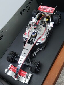 ☆ 稀少品！PMA1/18 マクラーレン メルセデス MP4/21 ハンガリーGP 2位 表彰台 2006年 #4 P.デラロサ limited edition 1188pcs. ☆