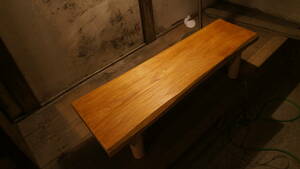 国産杉 一枚板木製高級テーブル 植物系オイル加工