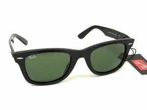 1円 ■極美品■ Ray-Ban レイバン RB 2140-F 901 52□22 150 サングラス メガネ 眼鏡 レディース メンズ ブラック系 FD2094