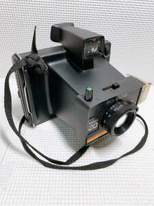 ★ POLAROID ポラロイド Instant 20 インスタントカメラ 黒 ブラック 動作未確認