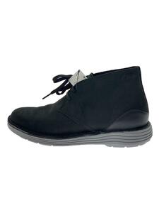 Clarks◆チャッカブーツ/UK9/BLK