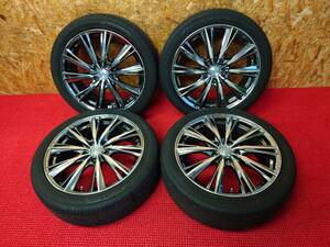 WEDS LEONIS レオニス 18×7J +53 114.3/5穴 ヨコハマ ECOSタイヤセット 215/45R18 ステップワゴン 売切!!