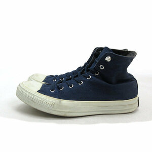 k■【25m】コンバース/CONVERSE ALL STAR スタッズ キャンバススニーカーHI/紺/LADIES向き■124【中古】