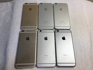 iPhone6 まとめ売り A1586 アクティベーションロックあり 6台セット ジャンク