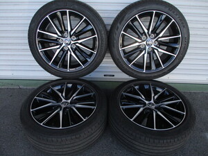 AXVH 70 カムリ 後期 純正 アルミホイール 18×8.0J＋50 235/45R18 中古 検 ブラックエディション WS ENKEI G レザーパッケージ CAMRY ②