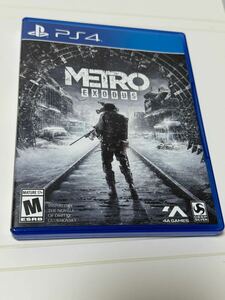 Metro exodus PS4 メトロ エクソダス　北米版　