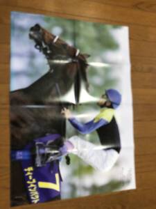 競馬最強名馬ディープインパクト武豊菊花賞ウイナーポスター未使用付録品