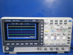 TEXIO DCS-1074B OSCILLOSCOPE 70MHz、1GS/s