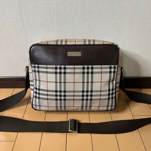 BURBERRY バーバリー ショルダーバッグ ノバチェック カメラバッグ 