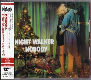 即 :ノーバディ NOBODY 「 NIGHT WALKER(2011 REMIX) (+14) 」CD 