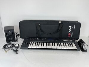 YAMAHA MX49 シンセサイザー 中古 スピーカー・ペダル付き 動作OK ヤマハ G2739 wa◇96