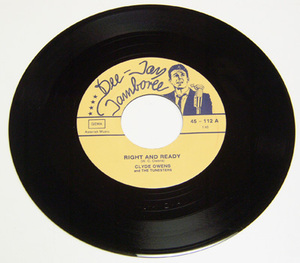 45rpm/ RIGHT AND READY - CLYDE OWENS - ROCK MY BABY / 50s,ロカビリー,FIFTIES,DEE JAY JAMBOREE