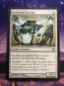 MTG/電結の荒廃者/Arcbound Ravager/DST/英語