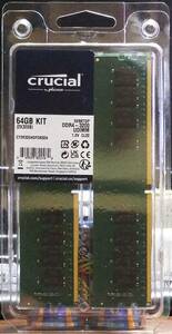 新品・未開封 Crucial DDR4 3200MHz 32GB×2 CT2K32G4DFD832A