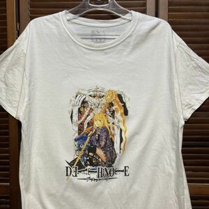 1スタ 再落無し AHLR 白 アニメ Tシャツ デスノート 天音みさ みさみさ 漫画 90s 00s ビンテージ アメリカ 古着 ベール 卸 仕入れ