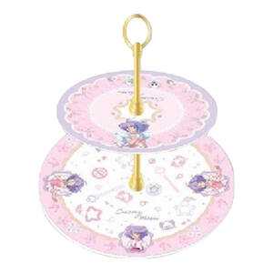 即決 新品 未開封 魔法の天使クリィミーマミ Creamy Mami セラミックス ケーキスタンド 2段 Two Tier Cake Stand 海外 正規品 国内未販売