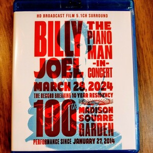 BILLY JOEL MADISON SQUARE GARDEN 百回記念 Blu-ray ピアノ・マン完全盤 ビリー・ジョエル 美麗