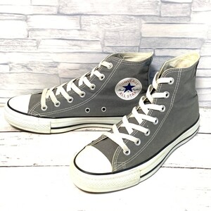 R7715bL CONVERSE コンバース ALL STAR キャンバスオールスターHI ハイカットスニーカー チャコール レディース 24.5cm 1C988