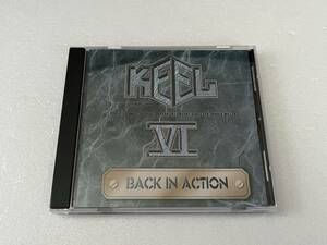 送料無料　KEEL　Ⅵ BACK IN ACTION　キール　Ⅵ バック・イン・アクション　輸入盤　LAメタル　日本未発売