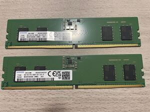 SAMSUNG DDR5 5600 8GBx2枚組 