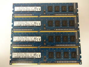 ☆SK hynix PC3-12800U 4GB×4枚（16GB) BIOS確認済☆６