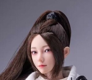 ☆新品　1/6　女性アクションフィギュア用ヘッド　眼球可動　i8TOYS cタイプ　未使用