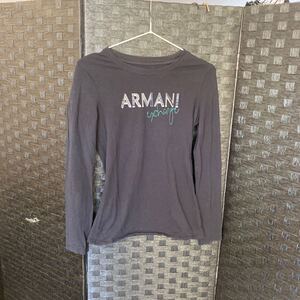 ARMANI EXCHANGE アルマーニエクスチェンジ　レディース ロンT トップス　 黒　サイズXS