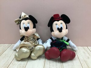 ◇ディズニー TDR ミニーマウス ぬいぐるみ 2点 7X85 【80】