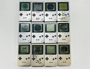 Nintendo Gameboy Light ニンテンドー ゲームボーイライト 12台 まとめ売り H-64