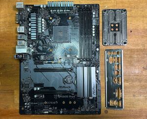 【動作】ASRock B450 pro4 AM4 ATXマザーボード