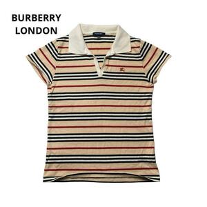 BURBERRY LONDON　ポロシャツ　ノバチェック　160A トップス