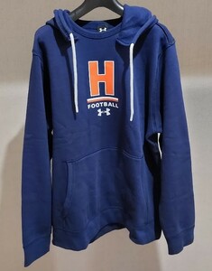 UNDER ARMOUR◆法政大学◆アメリカンフットボール部◆オレンジ◆フーディー