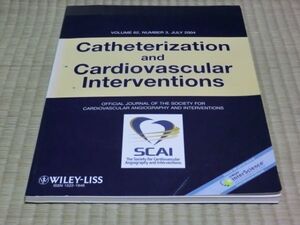 中古本　英語医学雑誌　Catheterization and Catdiovascular Interventions