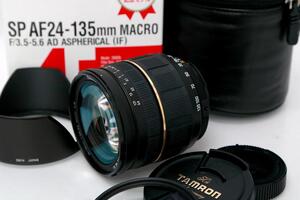 ジャンク品｜タムロン SP AF 24-135mm F3.5-5.6 MACRO 50周年記念モデル ニコンFマウント用 CA01-M3116-2B4-ψ