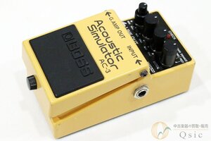 [良品] BOSS AC-3 Acoustic simulator エレキギターがアコギに早変わり/異なる4種類のサウンドをシミュレート [XK146]【神戸店在庫】