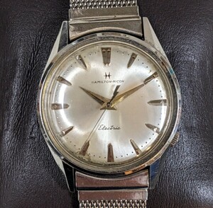 HAMILTON-RICOH E1001 電磁式腕時計 不動　1960年代レア品