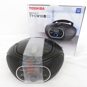 TOSHIBA 東芝 CDラジオ Bluetooth機能搭載 ブラック TY-CW10-K 新品