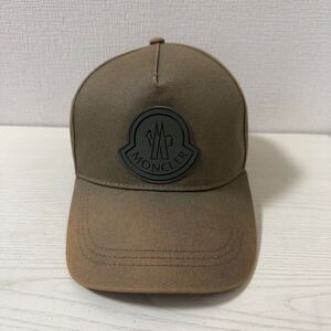 モンクレール MONCLER キャップ　ベレット　BERRETTO BASEBALL カーキ　帽子