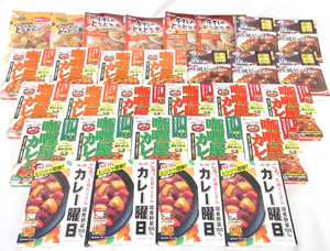 送料300円(税込)■ks403■◎レトルト(カリー屋カレー・牛すじのとろとろ煮 等) 7種 30点【シンオク】